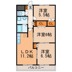 ソレーユの物件間取画像